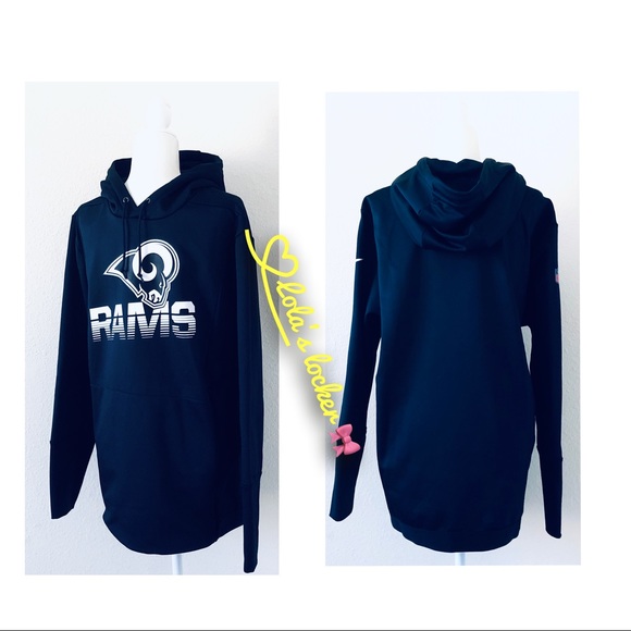 Nike Los Angeles Rams NFL Logo Hoodie Sweater - Picture 6 of 8
